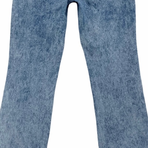 Diane Gilman DG2 Boot Cut Mid Rise Super Stretch Acid Wash Blue Jeans Si… - Picture 7 of 14